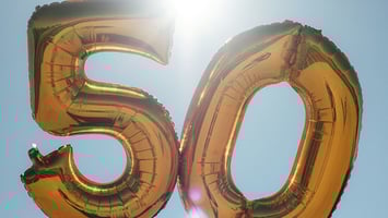 Numero 50 ilmapalloina